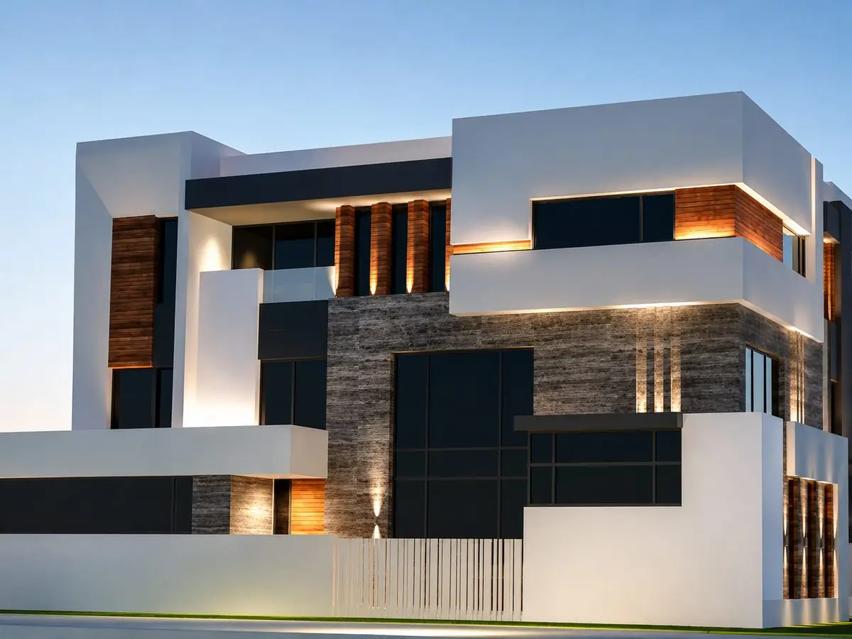 مشروع سكني حديث